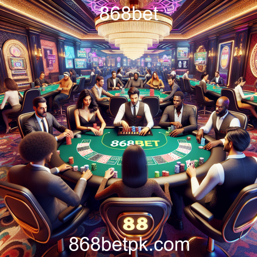 Poker Ao Vivo: A Experiência Imersiva no 868bet
